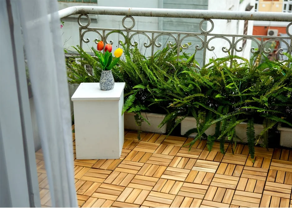 acacia deck tile